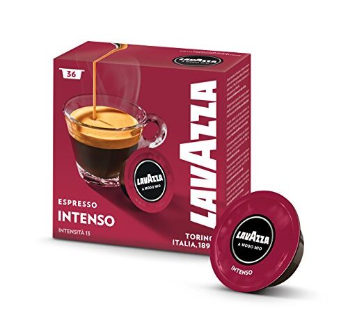 Capsule Lavazza A Modo Mio Espresso Intenso - 10 confezioni da 36 capsule [Tot. 360 capsule]