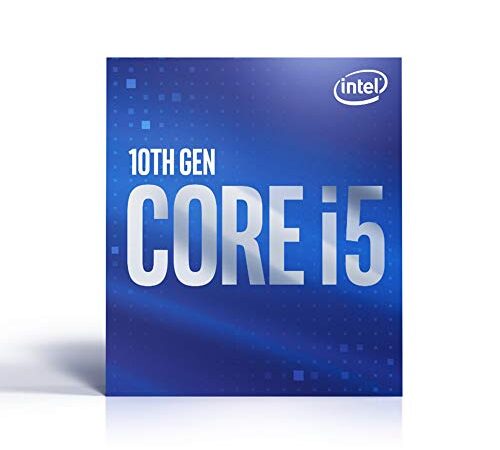 Intel Core i5-10500 (fase base: 3,10 GHz; attacco: LGA1200; 65 Watt)