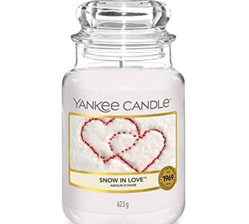 Yankee Candle Candela profumata in giara grande, Amore invernale, Durata Fino a 150 Ore