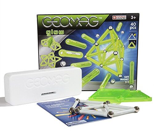 Geomag- Classic Glow, 40 PCS, Pezzi, 330