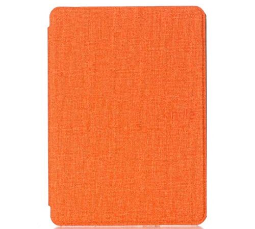 MOKASE Custodia Compatibile con Kindle 10a Generazione 2019 (Modello No.: J9G29R), Automatica Sveglia/Sonno Custodia Sottile Custodia Rigida per Kindle E-Reader 2019 Release, Orange