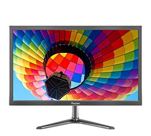 Monitor PC,19 pollici monitor 1440 x 900, 60 Hz, luminosità 250 cd/m², tempo di risposta 5 ms, monitor per computer con interfacce HDMI e VGA, schermo per PC con altoparlante integrato