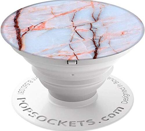 PopSockets PopGrip - Supporto e Impugnatura [No Intercambiabile] per Telefoni Cellulari e Tablet - Blush Marble