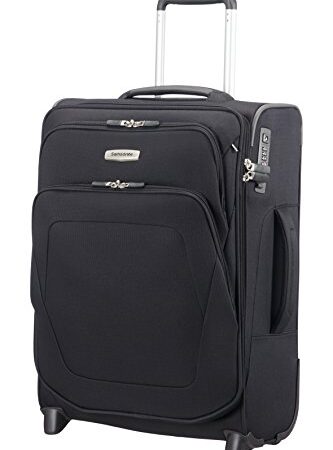 Samsonite Spark SNG Upright S (Lunghezza 40 cm) Espandibile Bagaglio a mano, 55 cm, 48.5 L Nero (Black)