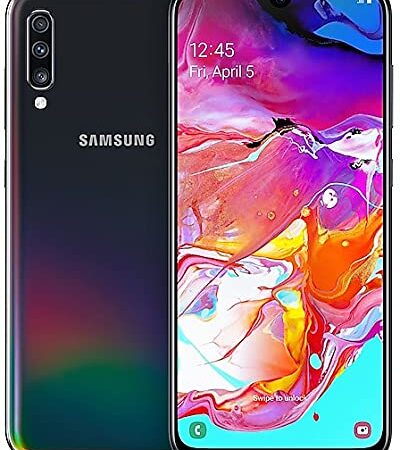 Samsung Galaxy A70 - Smartphone 4G (6,7'' - 128GO - 6 GO RAM) - BLACK - Version Germany