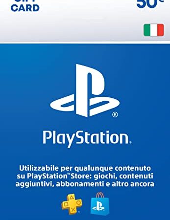 PlayStation Store Gift Card 50 EUR | PSN Account italiano | PS5/PS4 Codice download