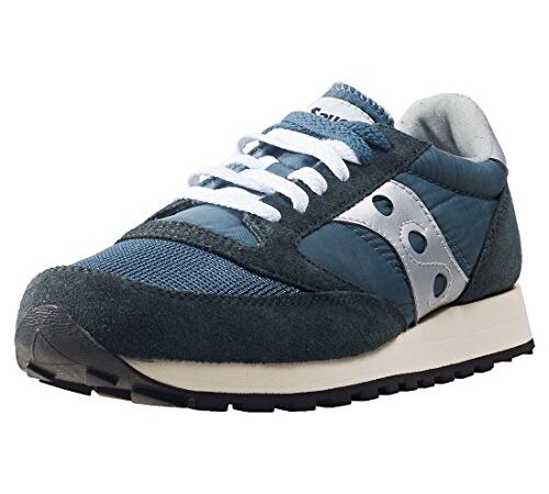 Saucony Jazz Original Vintage, Sneaker Uomo, Blue Navy Silver, 42 EU