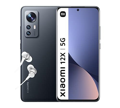 Xiaomi 12X - Smartphone 8+256GB, 6.28” 120Hz AMOLED Display, Snapdragon 870, 50MP+13MP+5MP Fotocamera tripla, 4500mAh, Gray (Versione IT + 2 Anni di Garanzia) Alexa mani libere