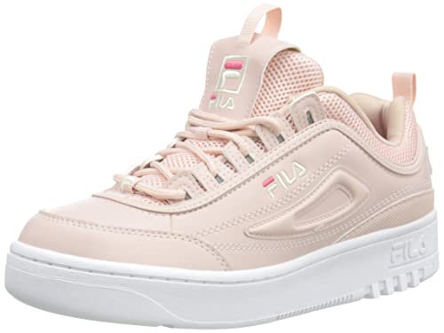 Fila FX Disruptor Wmn, Scarpe da Ginnastica Donna, Bianco Pesca, 39 EU