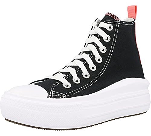 SCARPE SPORTIVE CONVERSE CTAS MOVE HI 271716C DONNA NERE Nero 40 EU