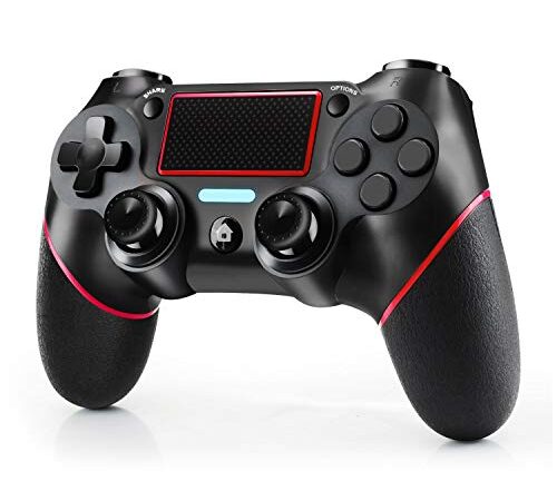 Controller per Playstation 4, Joystick Playstation 4 Design Avanzato del Sensore 3D e del Sensore G Gamepad Bluetooth Wireless con Doppia Vibrazione Compatibile Playstation 4 Slim/PRO And PC