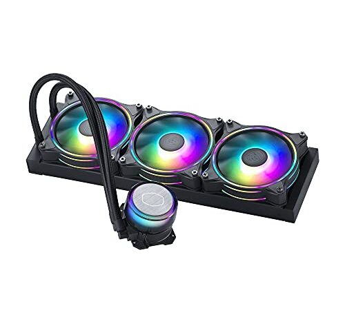 Cooler Master MasterLiquid ML360 Illusion CPU Liquid Cooler, Dissipatore Ad Acqua AIO, ‎Nero