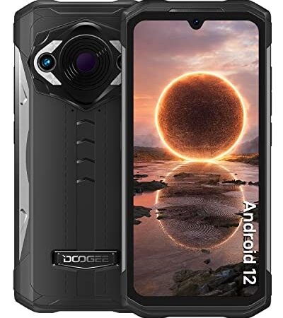 DOOGEE S98 Pro [2022] Rugged Smartphone 8GB+256GB, Android 12 Termica + Fotocamera da 48 MP per Visione Notturna, 6000mAh FHD da 6,3 pollici, Telefono cellulare 4G IP68 NFC/GPS Telefono Robusto