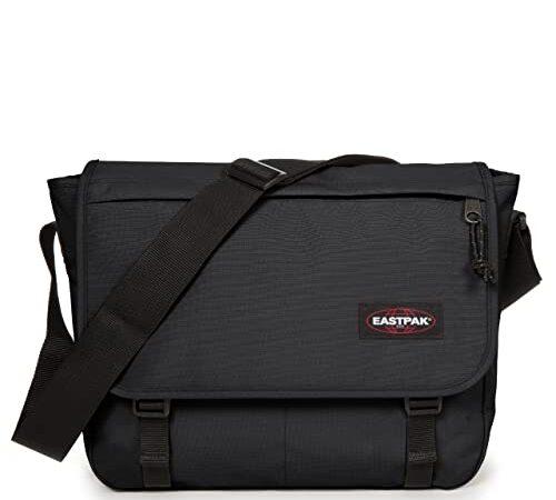 Eastpak Delegate + Borsa a Tracolla, 39 cm, 20 L, Nero (Black)