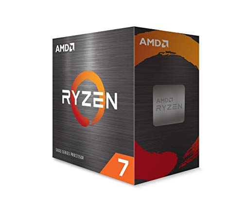 AMD Processore Ryzen 7 5800X (8C/16T, 36MB di cache, fino a 4,7 GHz Max Boost)