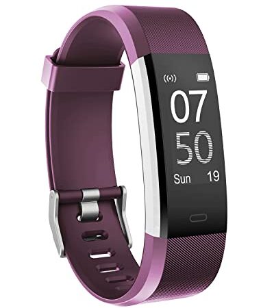 ASIAMENG Smartwatch Orologio Fitness Contapassi Uomo Donna Smartband Cardiofrequenzimetro da Polso Fitness Activity Tracker Orologio Sportivo Conta Calorie Impermeabile IP68 Monitoraggio Sonno