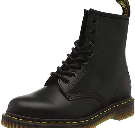 Dr. Martens 1460 Patent Stivaletti, Donna, Nero, 38 EU (5 UK)