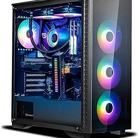 hardital Pc Gaming Intel Core I9-11900KF 8 Core 3.5-5.3GHz Ram 32GB DDR4 SSD 1TB M2 NVMe GeForce RTX 3080 12GB WIFI+BT Windows 11 PRO ARGB