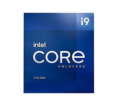 Intel Core i9-11900K - Processore (frequenza di base: 3,5 GHz Tuboboost: 5,1 GHz, 8 core, LGA1200) BX8070811900K