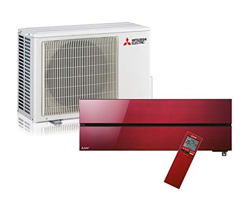 Mitsubishi Electric MSZ-LN35VGR-E1 Kit Climatizzatore Inverter Monosplit Pompa di Calore Composto Interna e unità Esterna Potenza 3,5 kW (12.000 BTU), Ruby Red