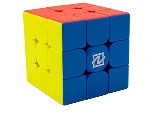 Nexcube 3X3 Classic, Cubo Per Speedcuber, Senza Adesivi Con Riposizionamento Preciso E Doppio Sistema Di Regolazione, Multicolore, ‎13.18 x 8 x 5.51 cm; 72 grammi