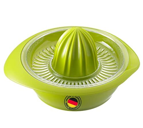 Westmark Spremiagrumi con vaschetta, Diametro: 18,7 cm, Capacità: 0,5 litri, Plastica, Limetta, Verde mela, 3091227A