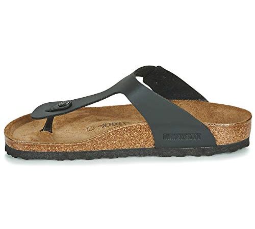 Birkenstock Gizeh Bs, Infradito Donna, Nero, 41 EU