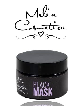 Black Mask - Regolarizza il sebo in eccesso ed elimina i punti neri - Elimina le impurità - Melia Cosmetica - 50ml