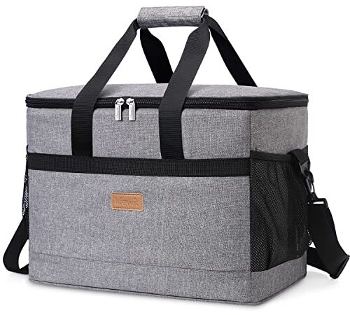 Lifewit 30 Litri Borsa Termica Porta Pranzo Borsa Frigo Isoterma per Alimenti Mantenere Caldo o Freddo per Pic-nic/All'aperto/Barbecue/Campeggio/Eventi Sportivi