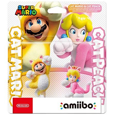 Nintendo Amiibo Mario Gatto E Peach Gatto (Double Pack) - Limited Switch