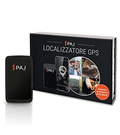 PAJ GPS Allround Finder 2023 GPS - Localizzatore gps per auto, moto, anziani, bambini e molto più - Gps tracker in tempo reale - Antifurto per auto - Marca tedesca - Pulsante SOS per emergenza