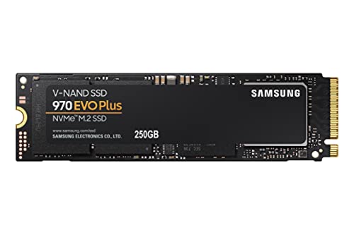 Samsung 970 EVO Plus 250 GB PCIe NVMe M.2 (2280) Internal Solid State Drive (SSD) (MZ-V7S250)