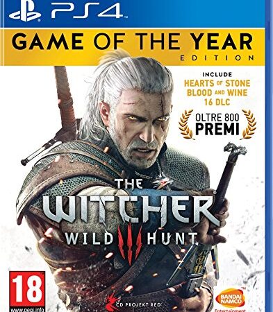 The Witcher III - Game Of The Year - Wild Hunt - PlayStation 4, Dialogo: Inglese, Sottotitoli: Italiano