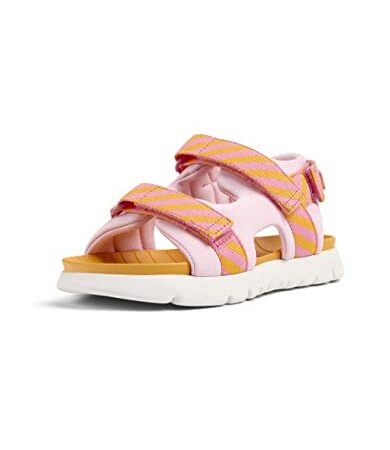 Camper Oruga Kids-K800532, Flat Sandal Bambina, Multicolore, 28 EU