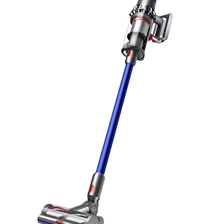 Dyson V11 Absolute aspiratore portatile Senza sacchetto Blu, Nichel