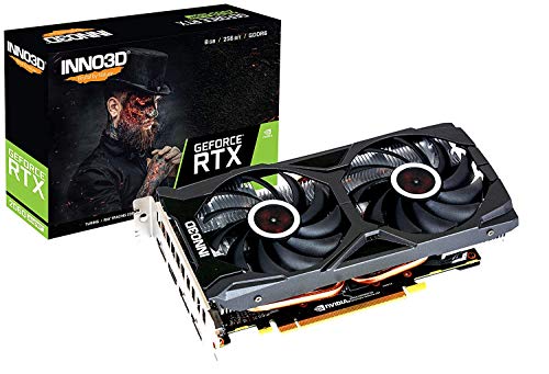 Inno3D GeForce RTX 2060 SUPER Twin X2 OC Grafikkarte 8GB GDDR6-3x DisplayPort/1x HDMI