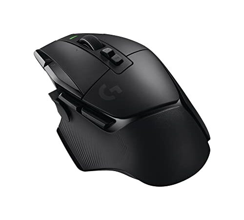 Logitech G G502 X LIGHTSPEED Mouse Gaming Wireless - Mouse Ottico con Switch Ottico-Meccanici Ibridi LIGHTFORCE, Sensore per Gaming HERO 25K, Compatibile con PC - macOS/Windows - Nero