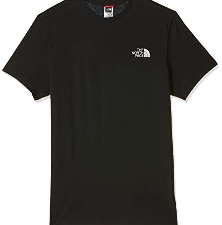 The North Face T-Shirt a Maniche Corte Simple Dome, Uomo, TNF Black, L