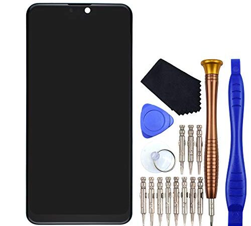 VEKIR Nero Zenfone Max PRO M2 Display LCD Touch Digitizer Screen con Cornice Sostituzione Compatibile con ASUS Zenfone Max PRO M2 ZB631KL X01BDA ZB631KL 6.26"