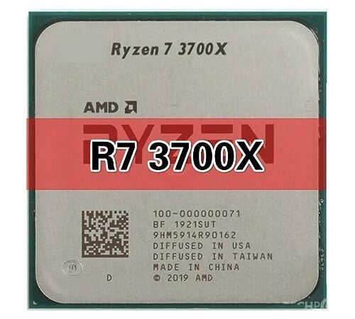 WIPP AMD. Ryzen 7 370. 0X R7 3700X 3.6G Hz Otto Core sedici Thread processore Processore 6. 5W 7NM L3 = 32m 100-000000071 Presa AM4.