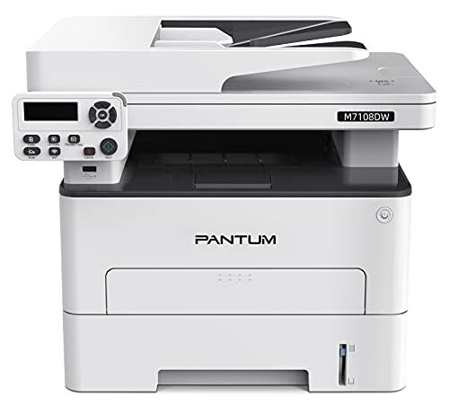 PANTUM M7108DW Multifunzione Stampante Laser Copia/Stampa/Scansione Bianco/Nero Wireless con Stampa fronte/retro Automatica