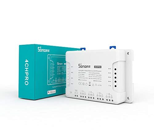 Sonoff Centrale DOMOTICA 4CHPRO 4 CANALI WiFi RF - Interruttore Intelligente MULTICANALE